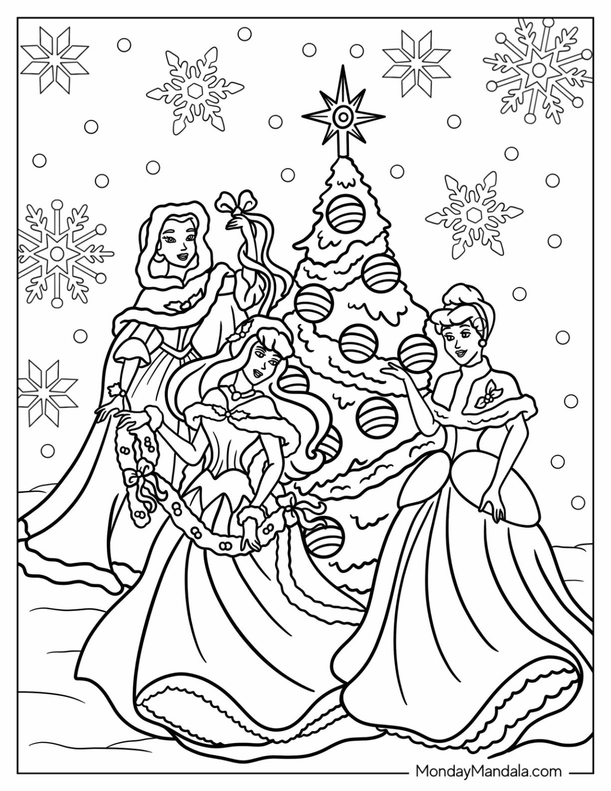 24 Disney Christmas Coloring Pages Free PDF Printables 24 Disney Christmas Coloring Pages Free PDF Printables