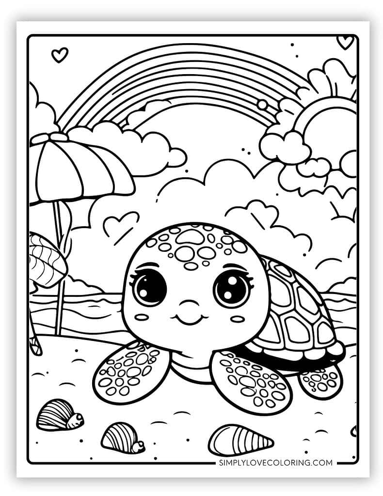 42 Cute Coloring Pages Free PDF Printables Simply Love Coloring