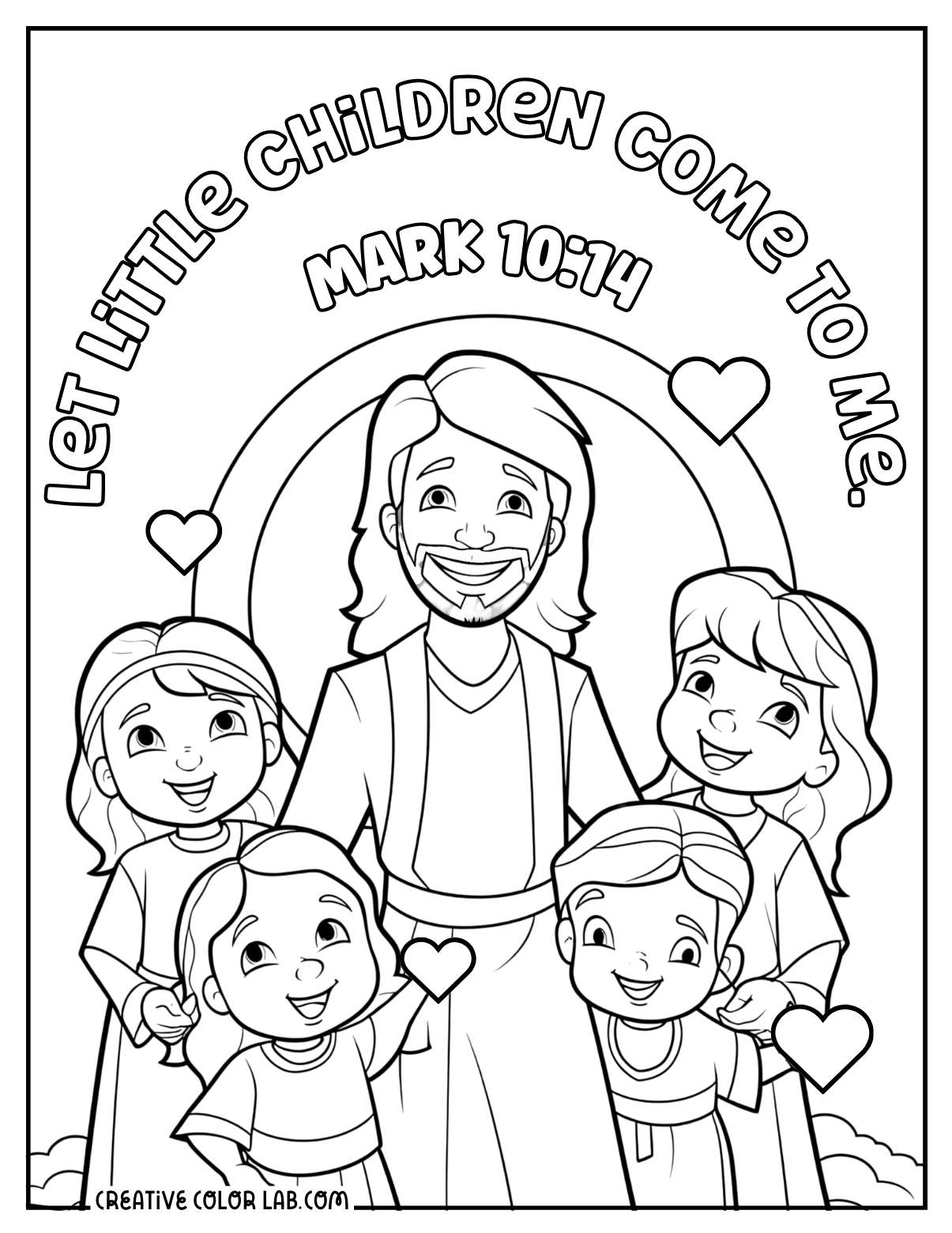61 Bible Verse Coloring Pages Free Printable Christian Quotes