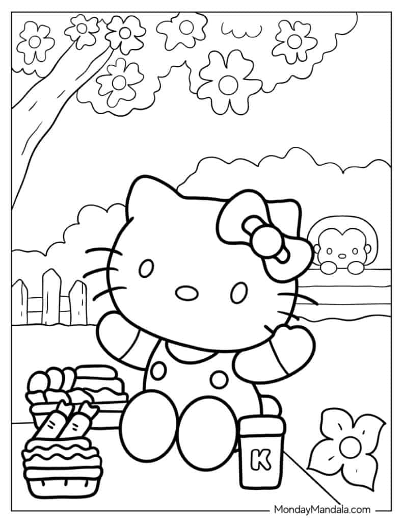68 Hello Kitty Coloring Pages Free PDF Printables 68 Hello Kitty Coloring Pages Free PDF Printables
