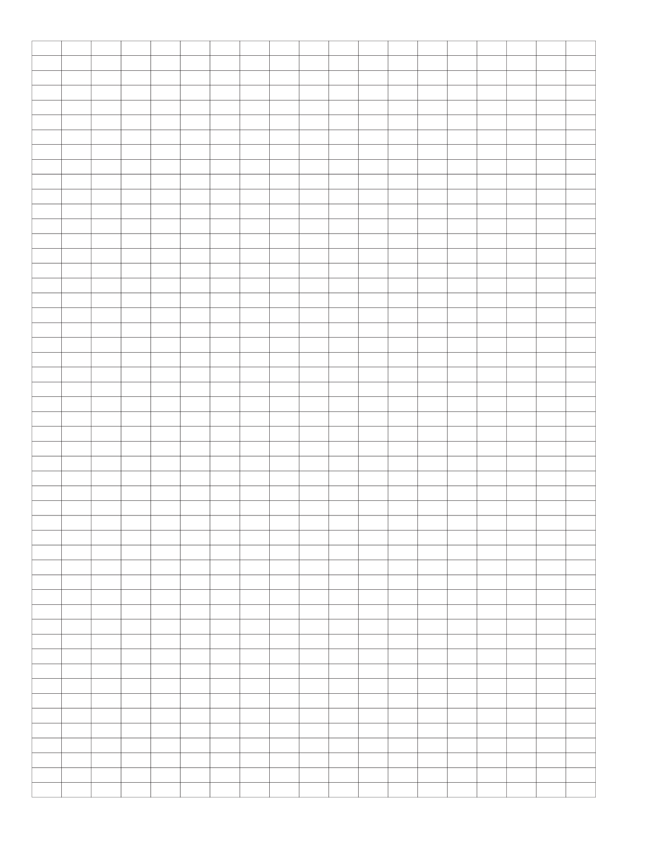 free printable graph paper