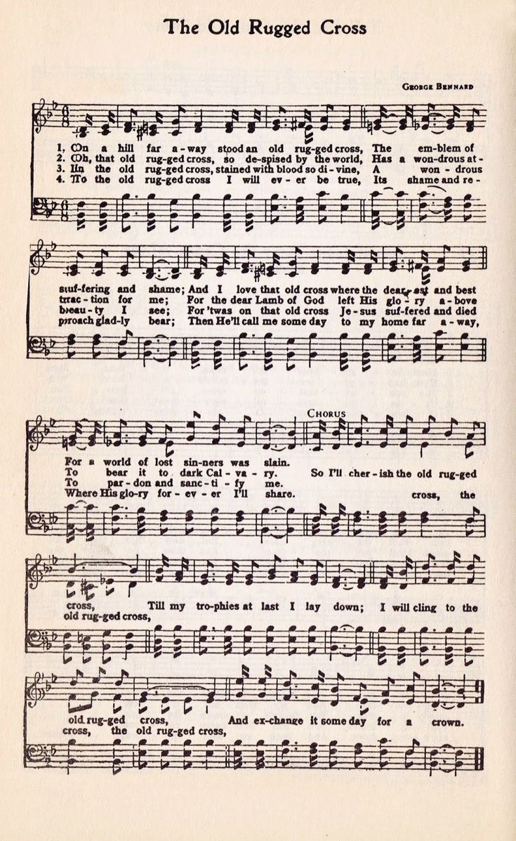 Christian Song Lyrics Hymn Sheet Music Printable Hymns