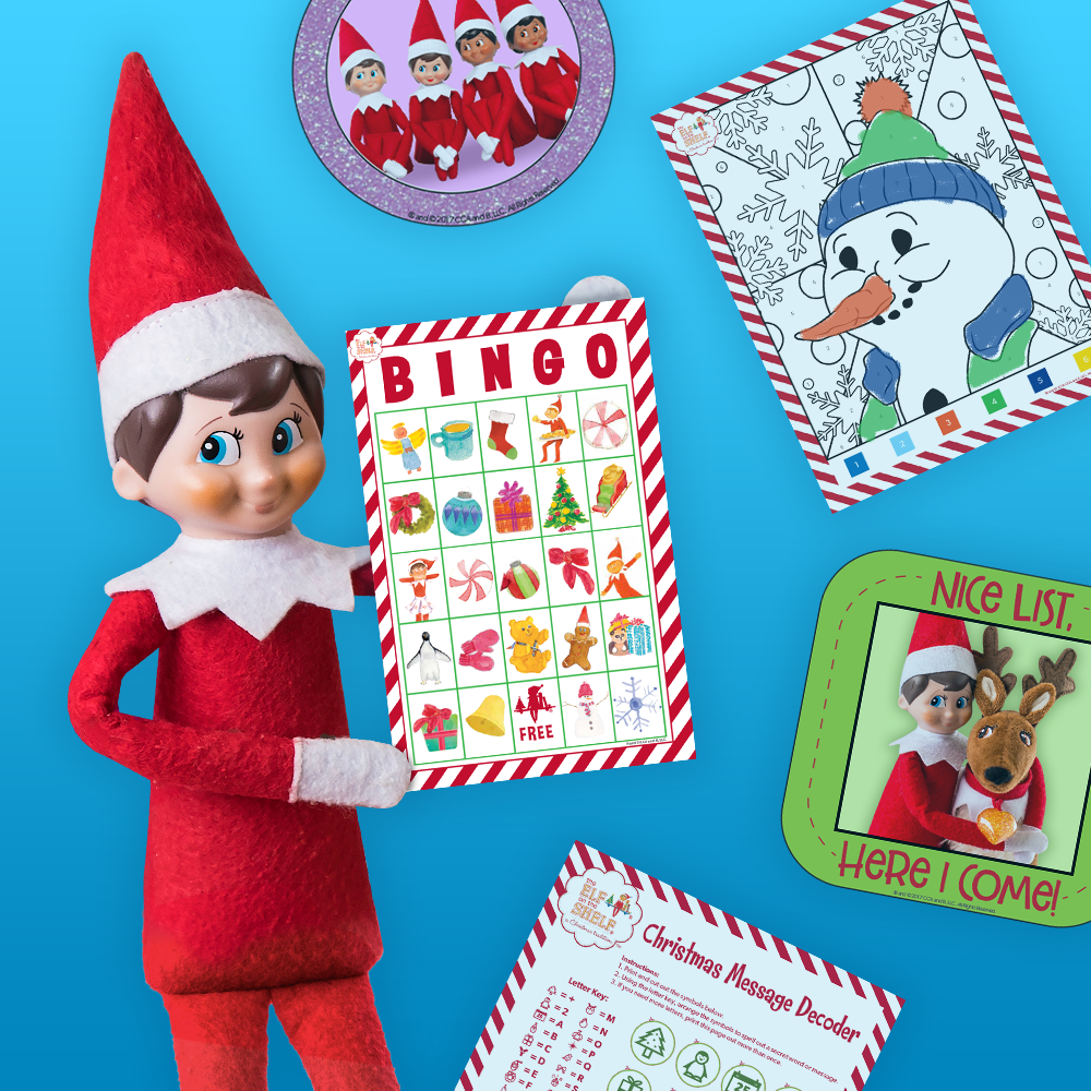 Download Printable Elf On The Shelf Activities The Elf On The Shelf
