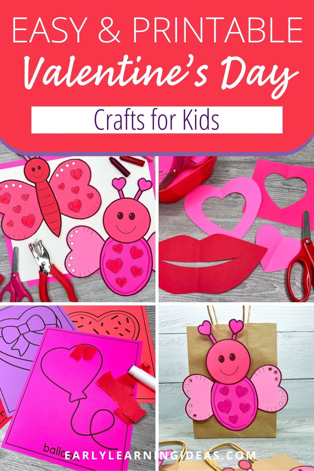 printable valentine's day crafts for preschoolers