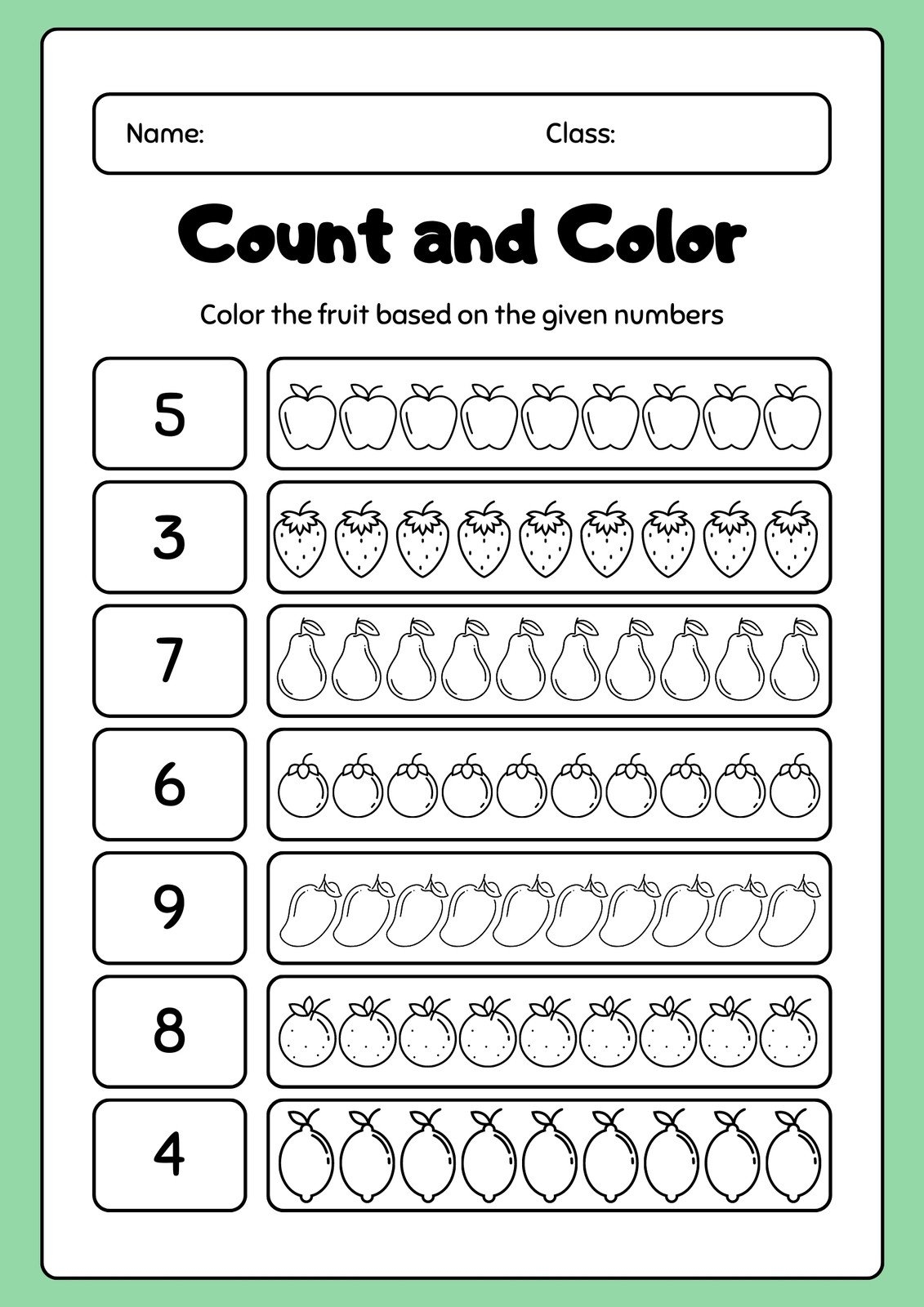 printable activities for preschoolers