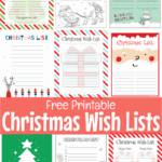 Free Printable Christmas Wish List Templates