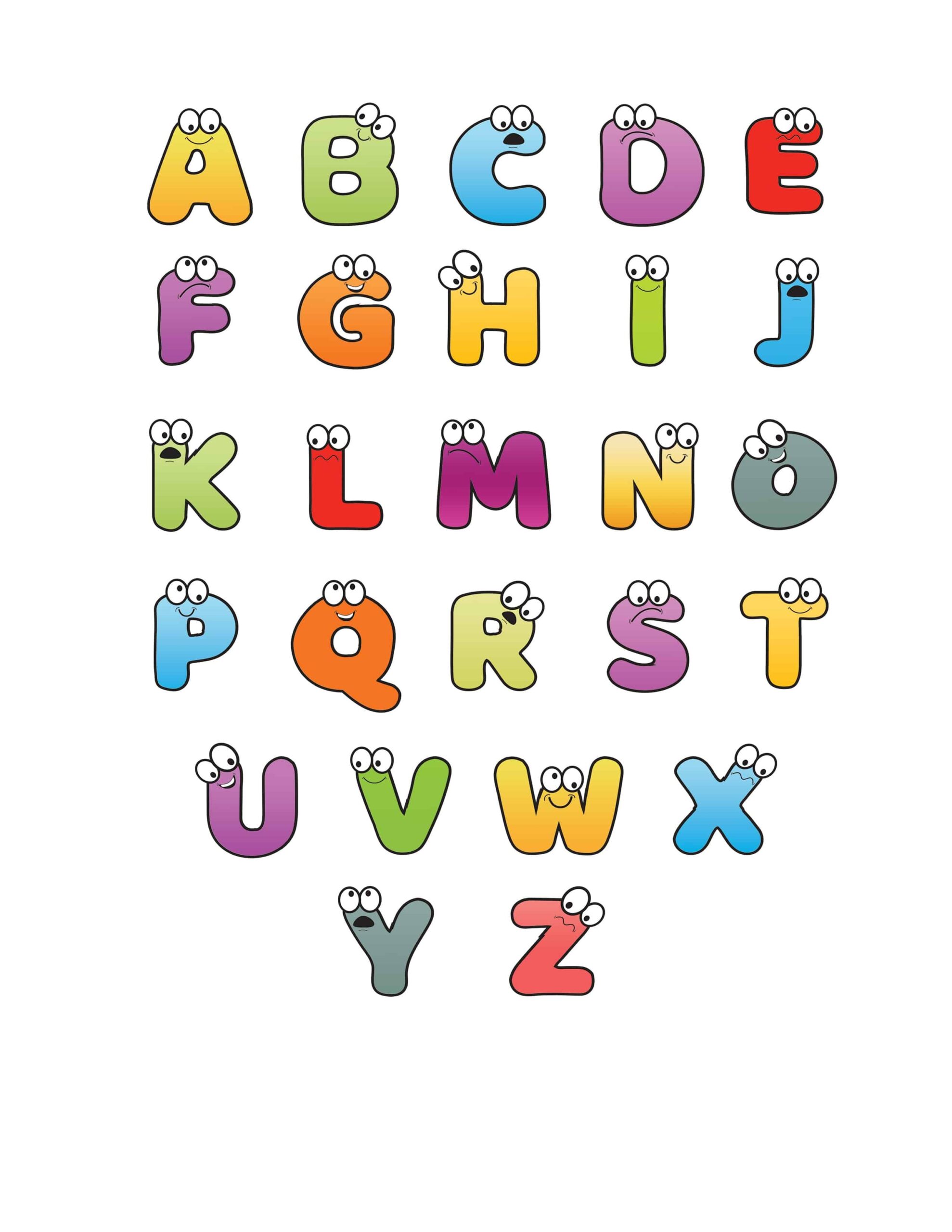 alphabet letters printable free