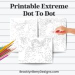 Free Printable Dot To Dot Extreme Level Brooklyn Berry Designs