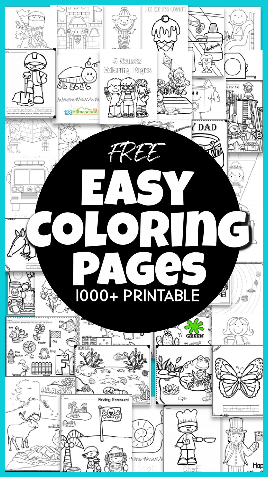 free printable coloring pages for preschoolers