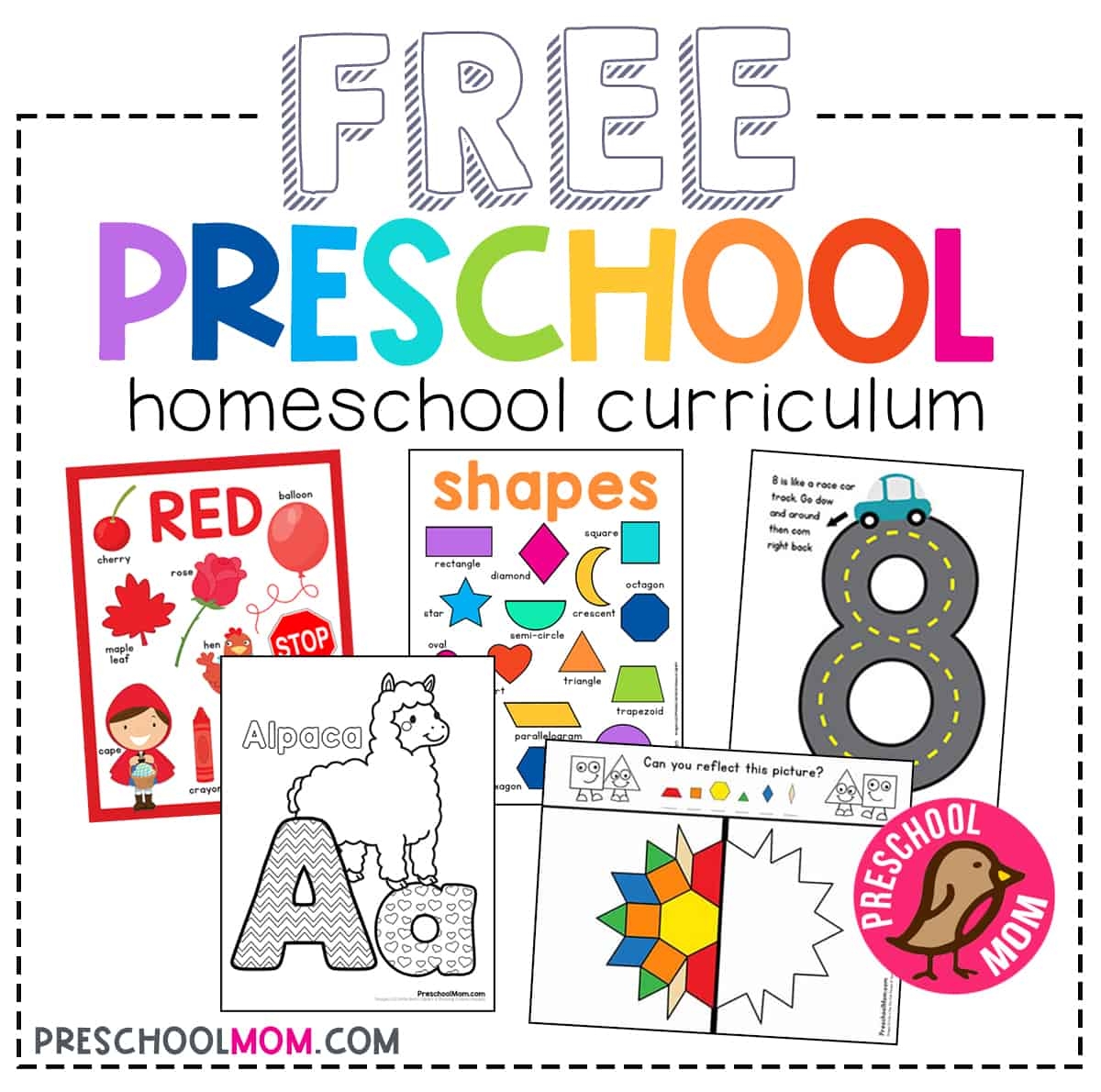 free printable pre k worksheets