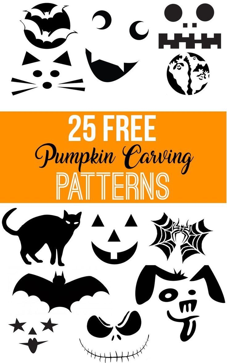 pumpkin carving stencils free printable