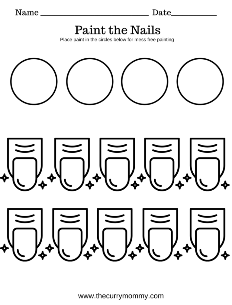Free Printable Worksheets For Kids The Curry Mommy