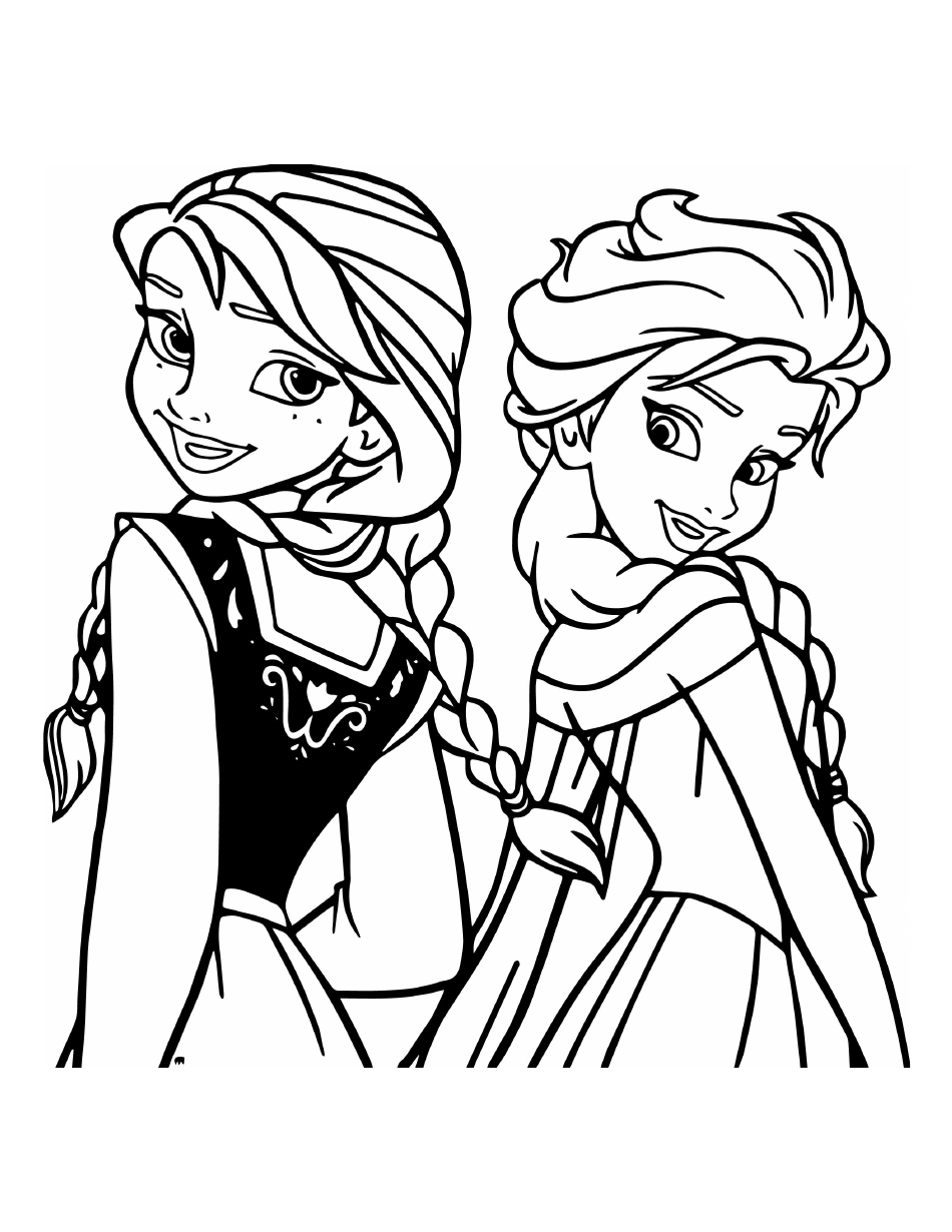 free coloring pages frozen printable