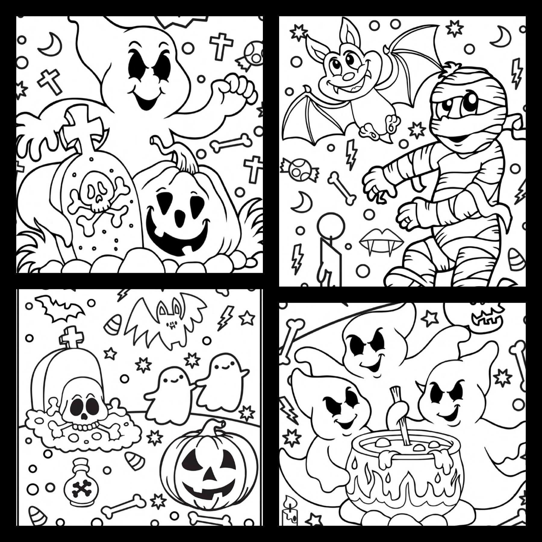 free halloween coloring pages printable