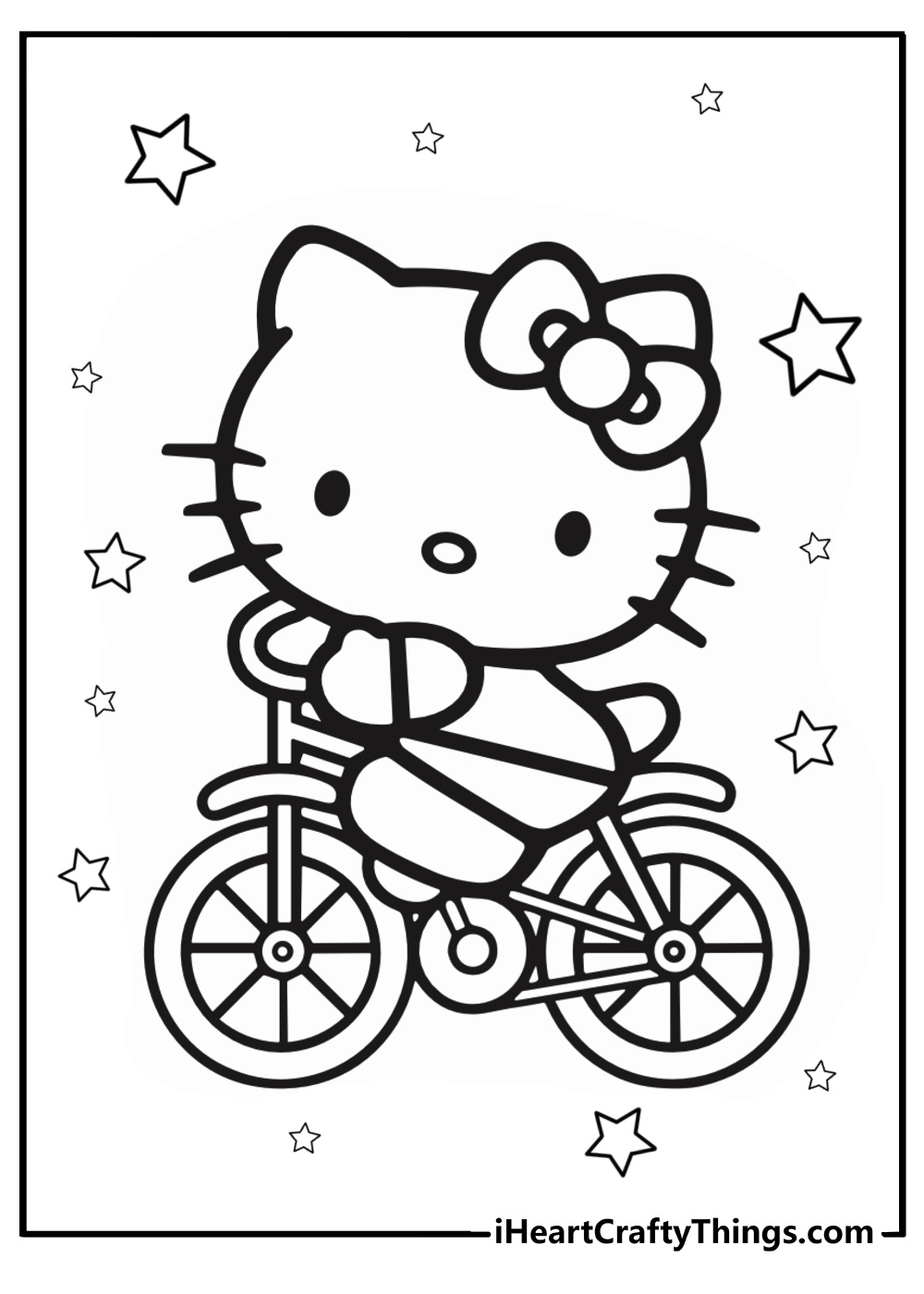 Hello Kitty Coloring Pages 70 Free PDF Printables For Kids Hello Kitty Coloring Pages 70 Free PDF Printables For Kids