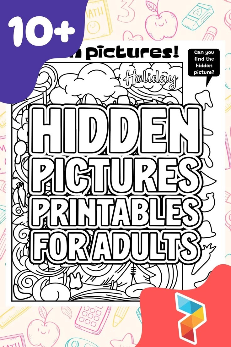 Hidden Pictures For Adults 10 Free PDF Printables Printablee