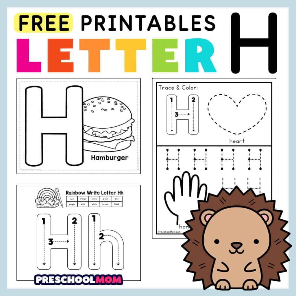 printable pre k worksheets free