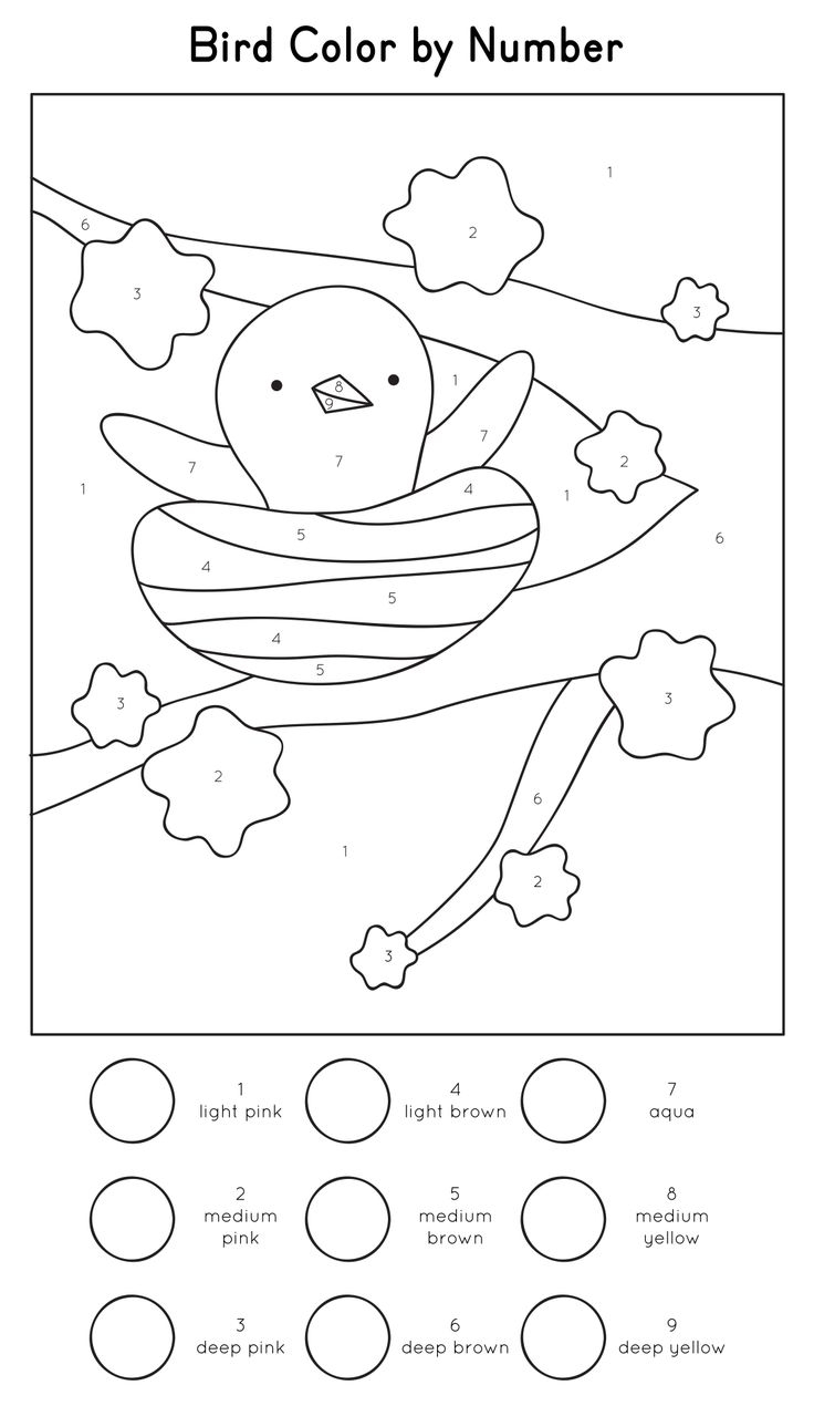 paint by numbers free printable