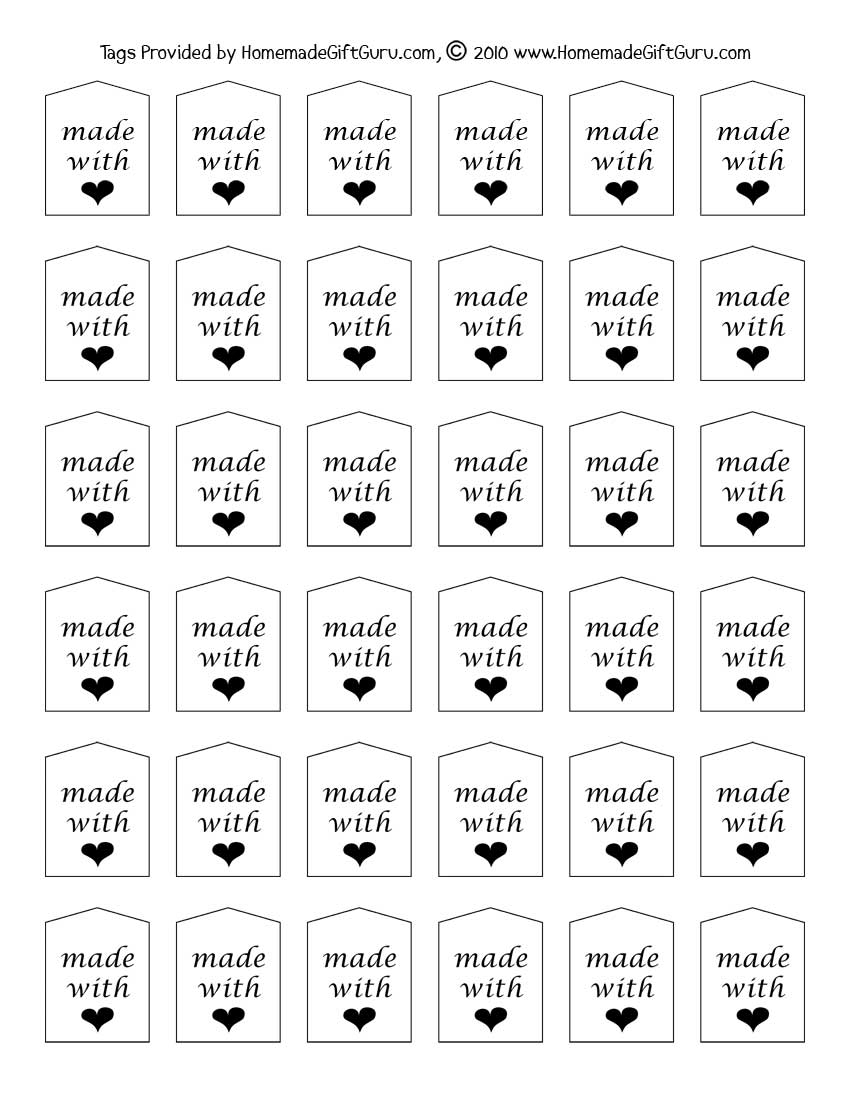 Printable Gift Tags Printable Gift Tags