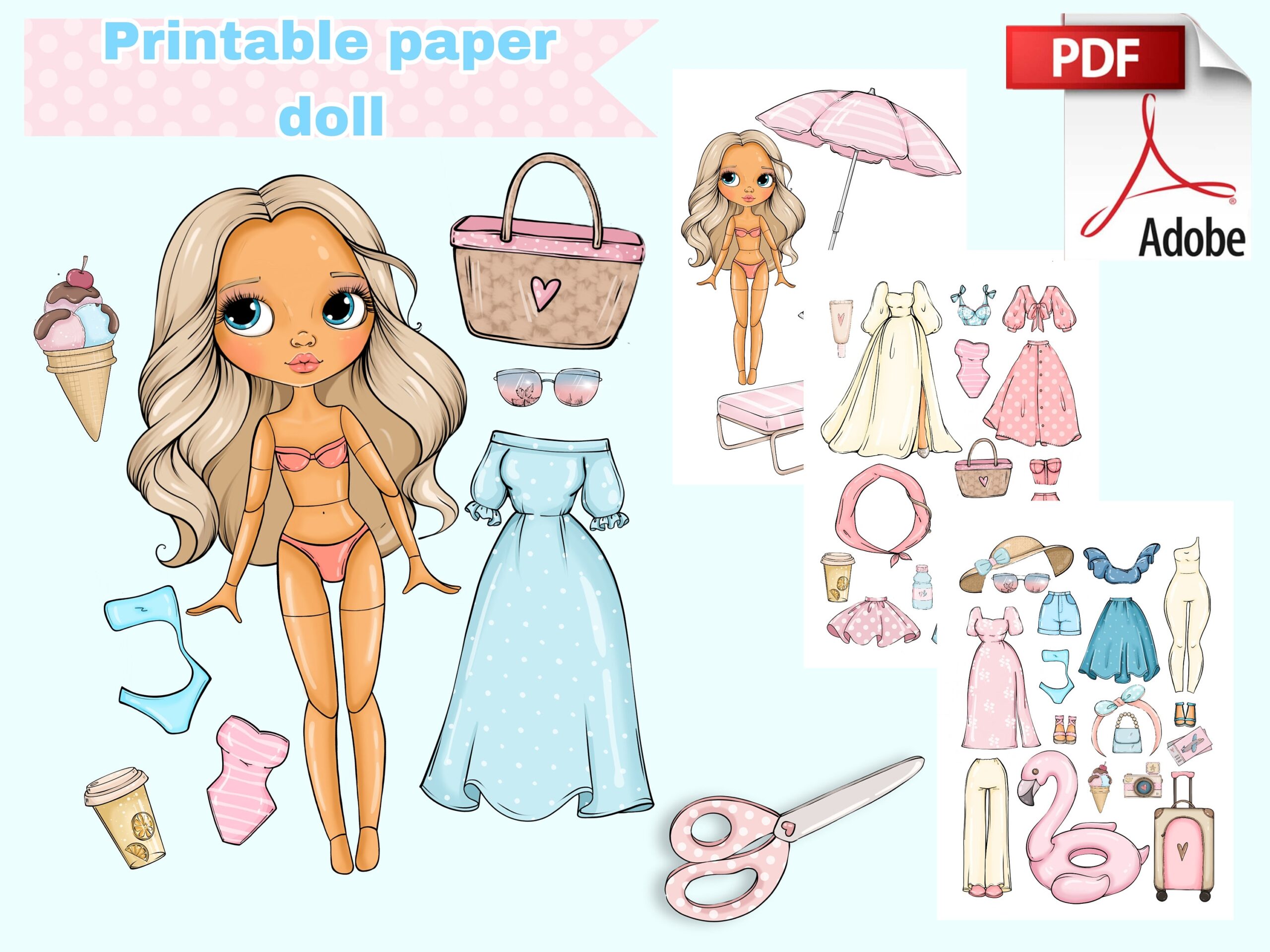 free printable paper dolls