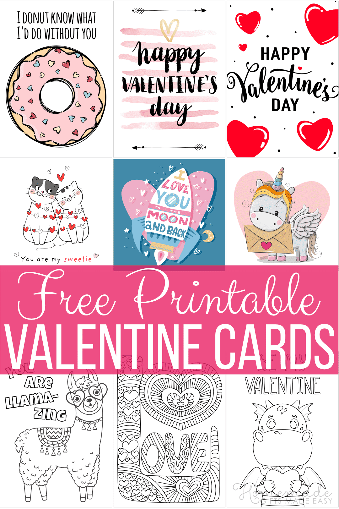 free printable valentine cards