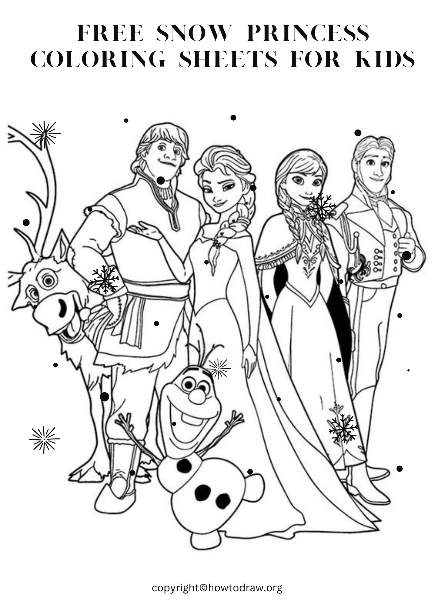 free printable princess coloring pages