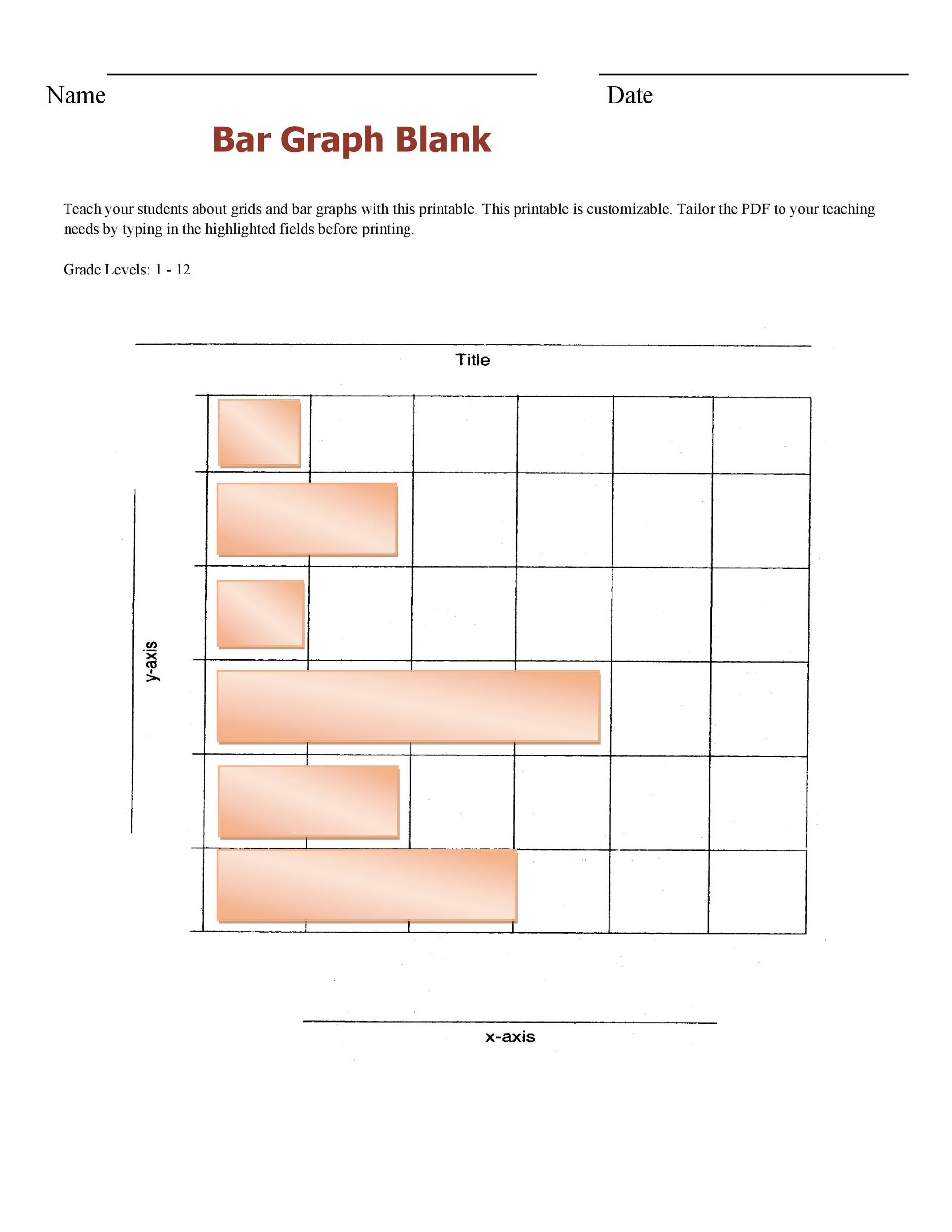 printable bar chart