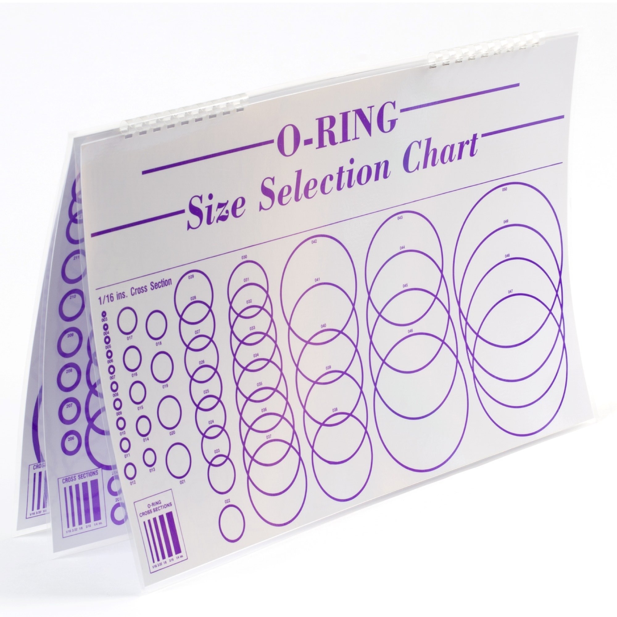 printable o ring size chart
