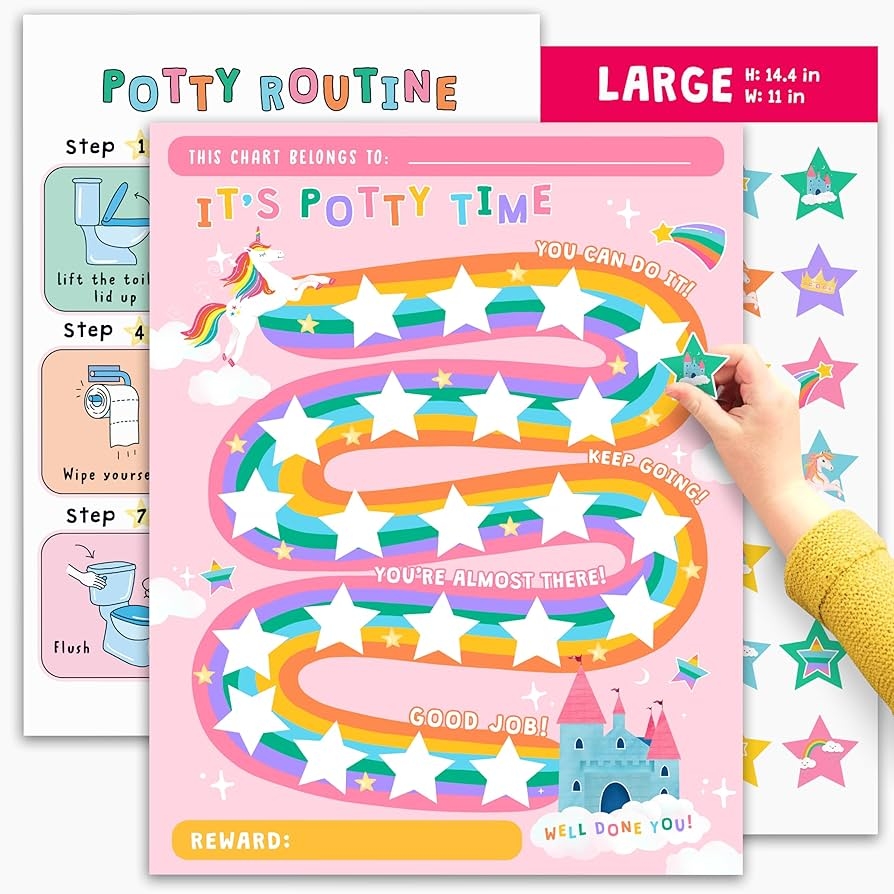 potty train chart printable