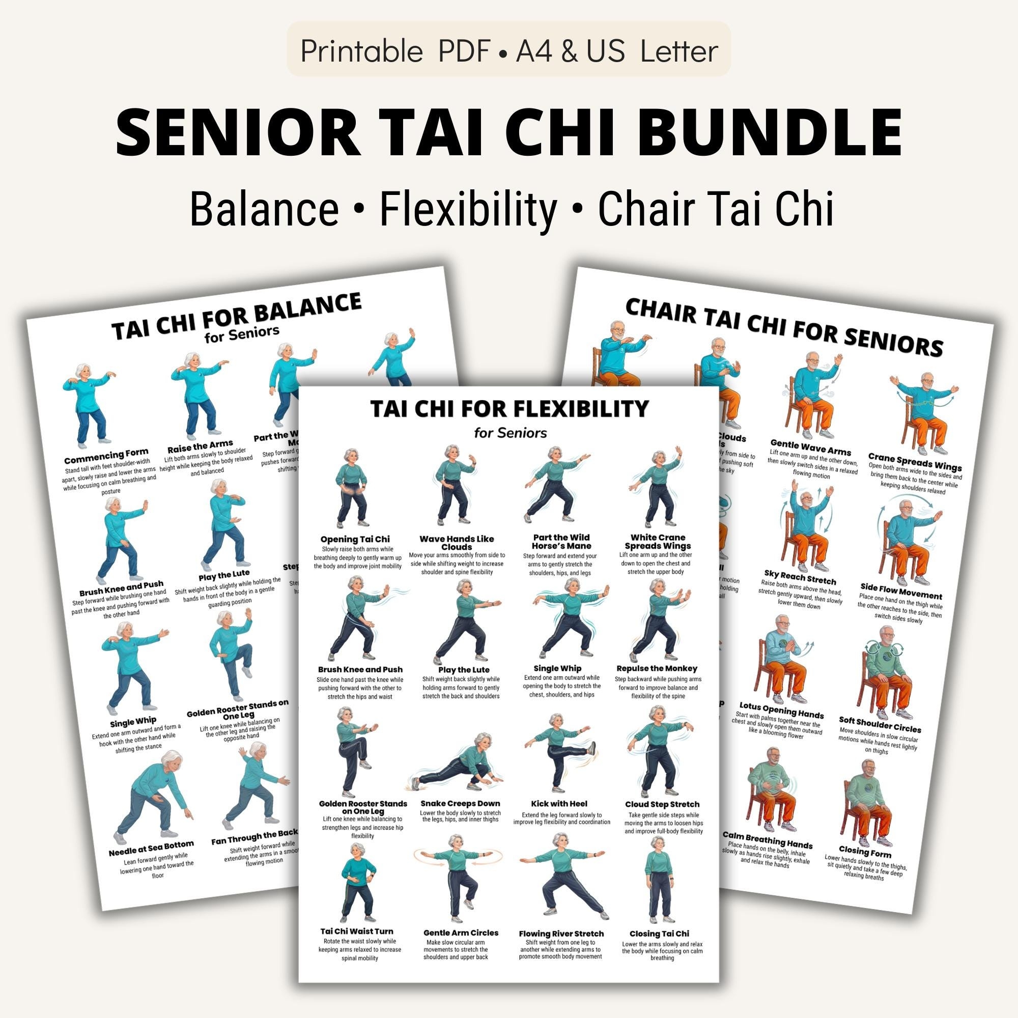 printable tai chi chart