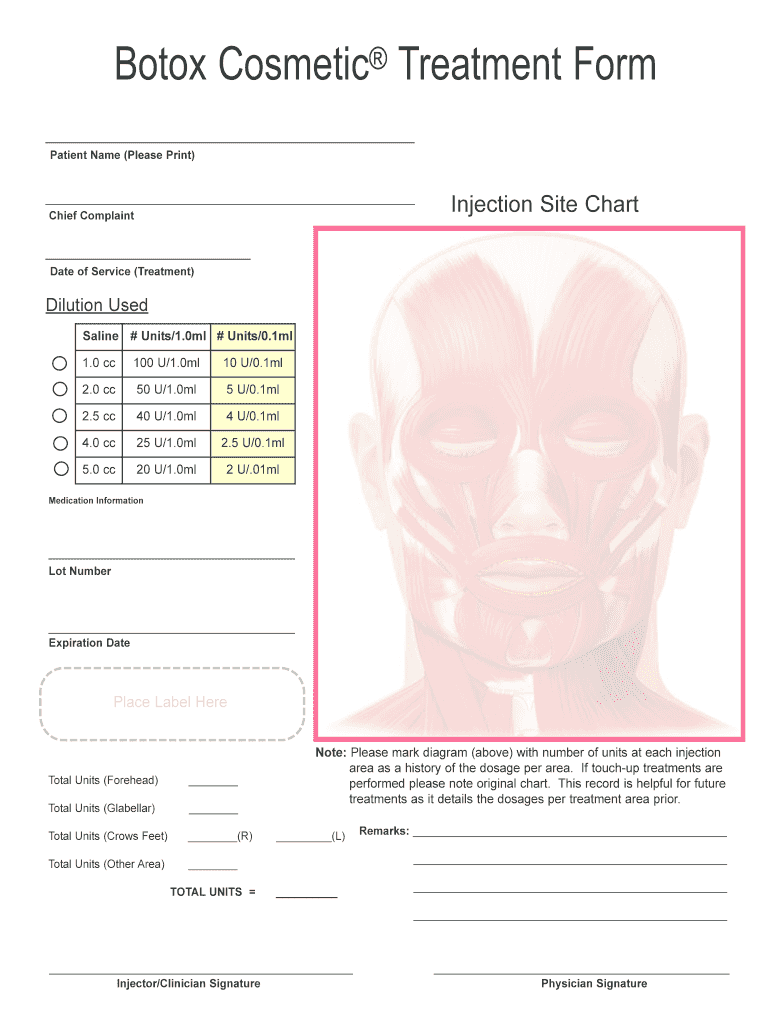 FL Prime Aesformtica Center Botox Cosmetic Fill Out Sign Share Online PdfFiller