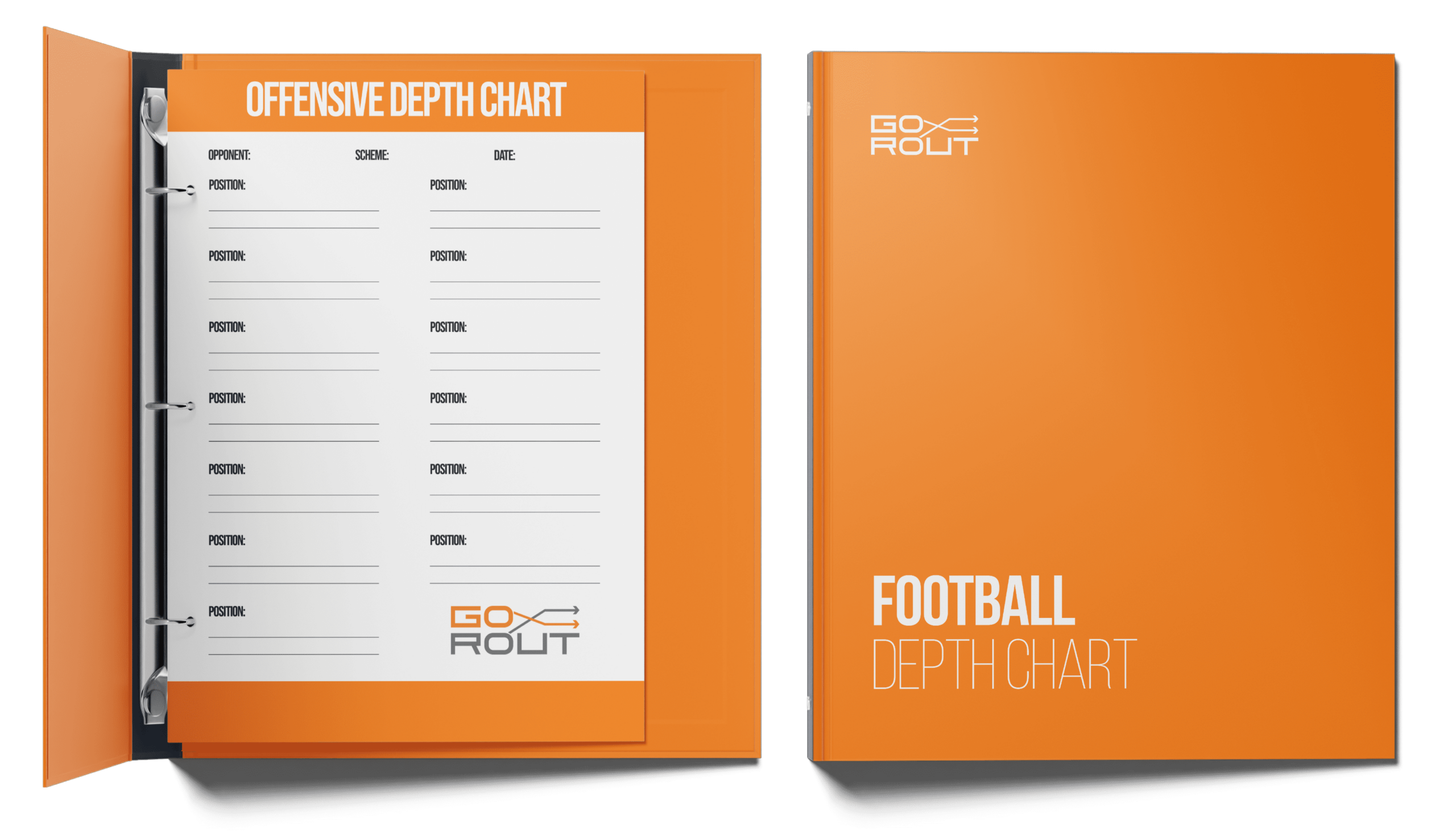 Football Depth Chart FREE GoRout