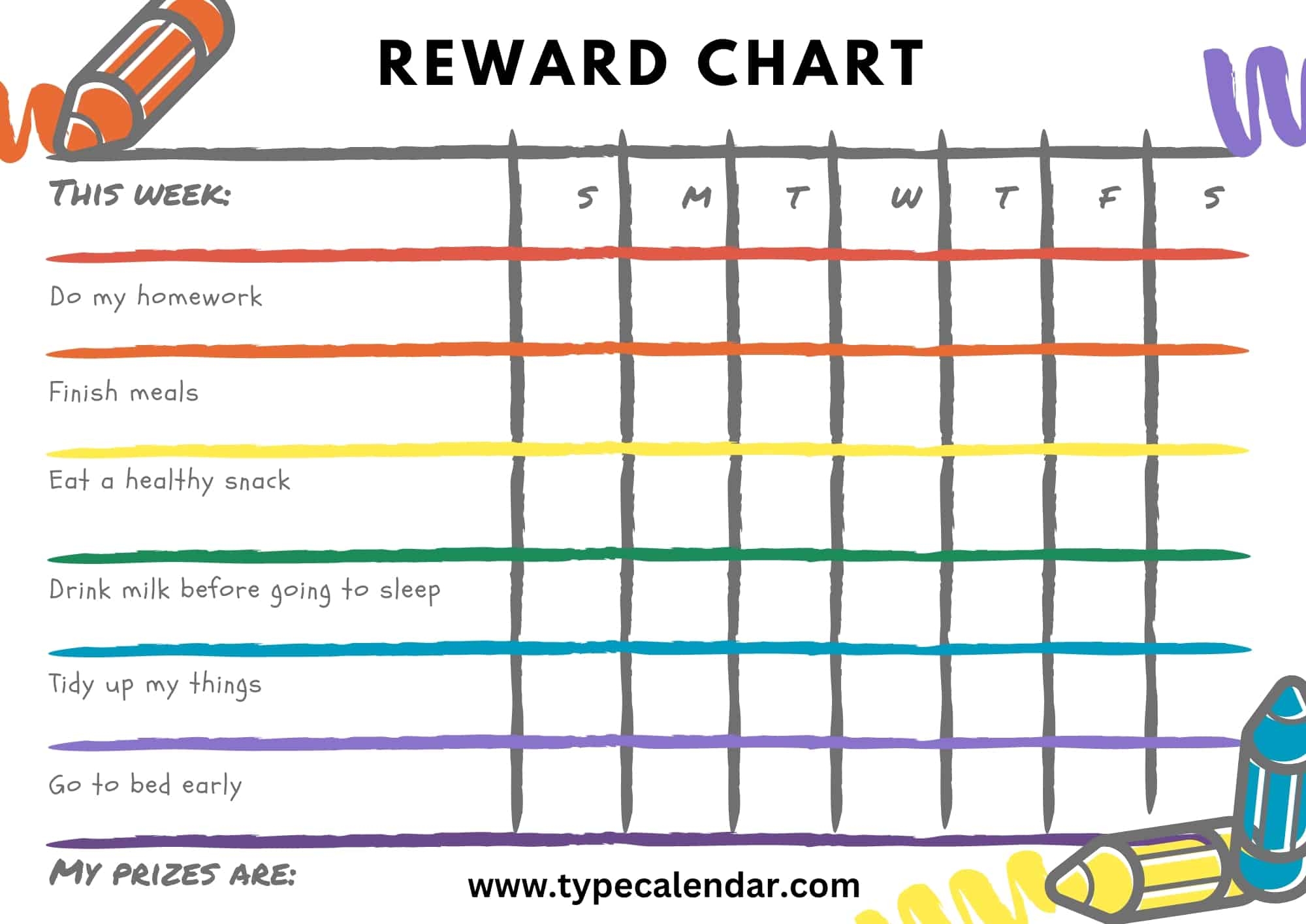 reward chart printable pdf free download