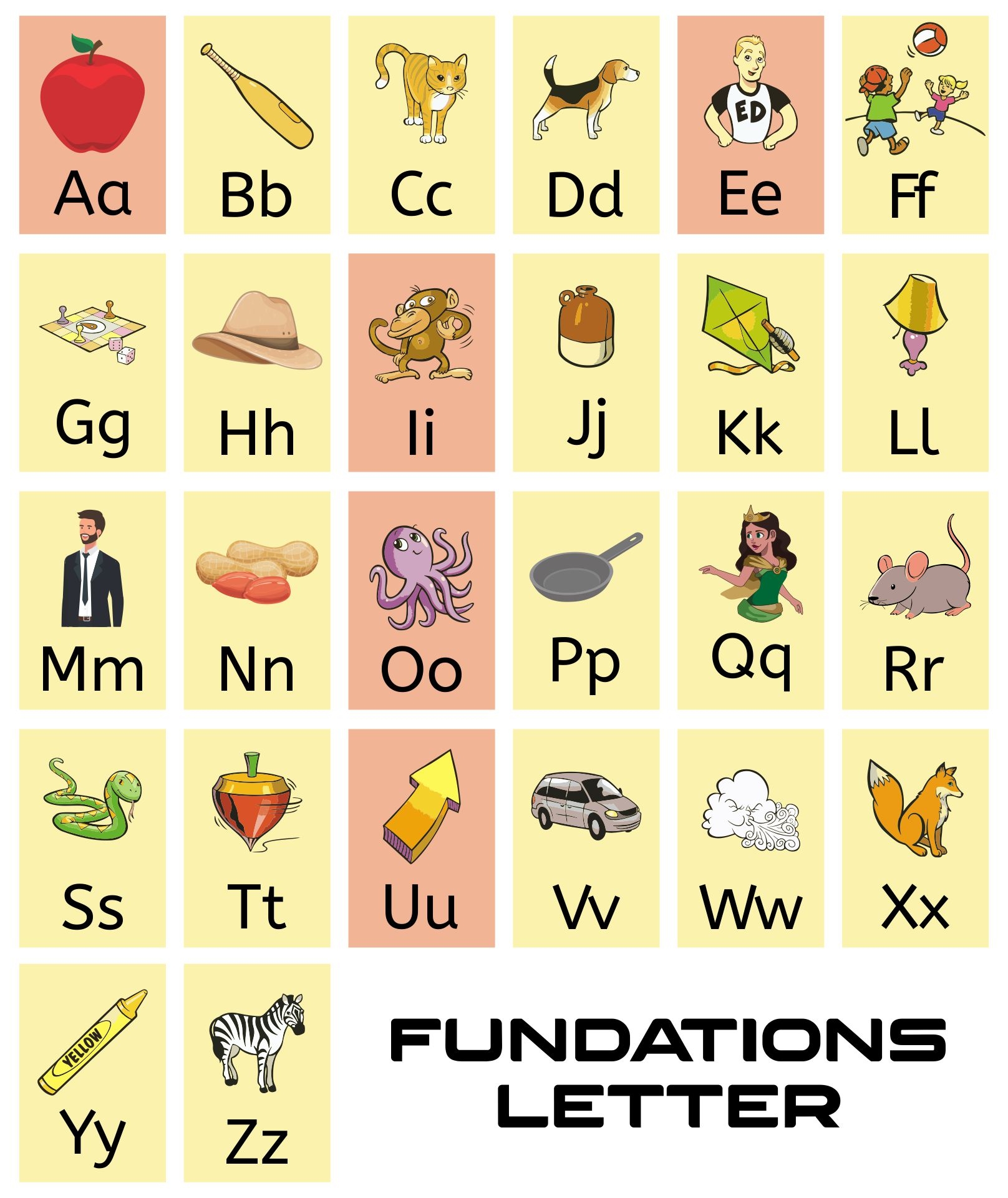 Fundations Sound Cards 10 Free PDF Printables Printablee