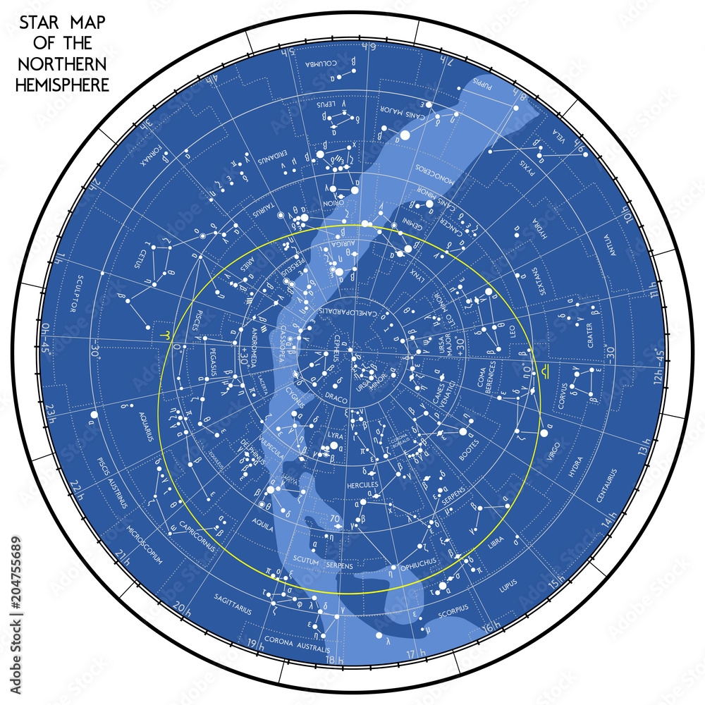sky chart printable