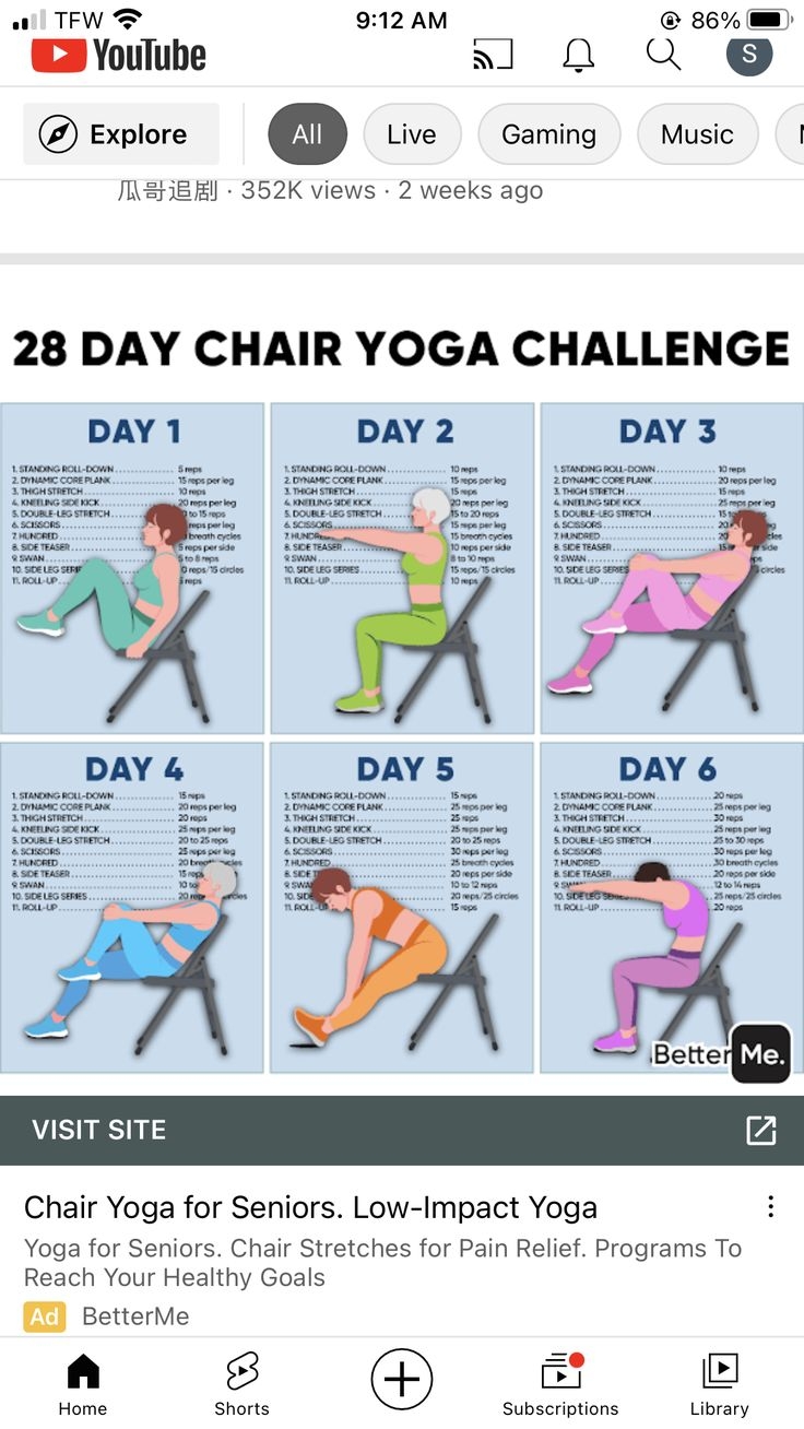 Pin By Karen Berry On Exercises Chair Yoga Yoga For Seniors Free Yoga