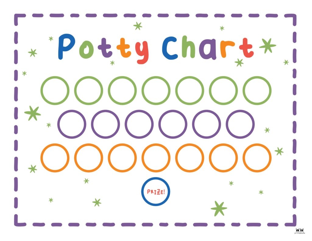 potty training sticker charts printable
