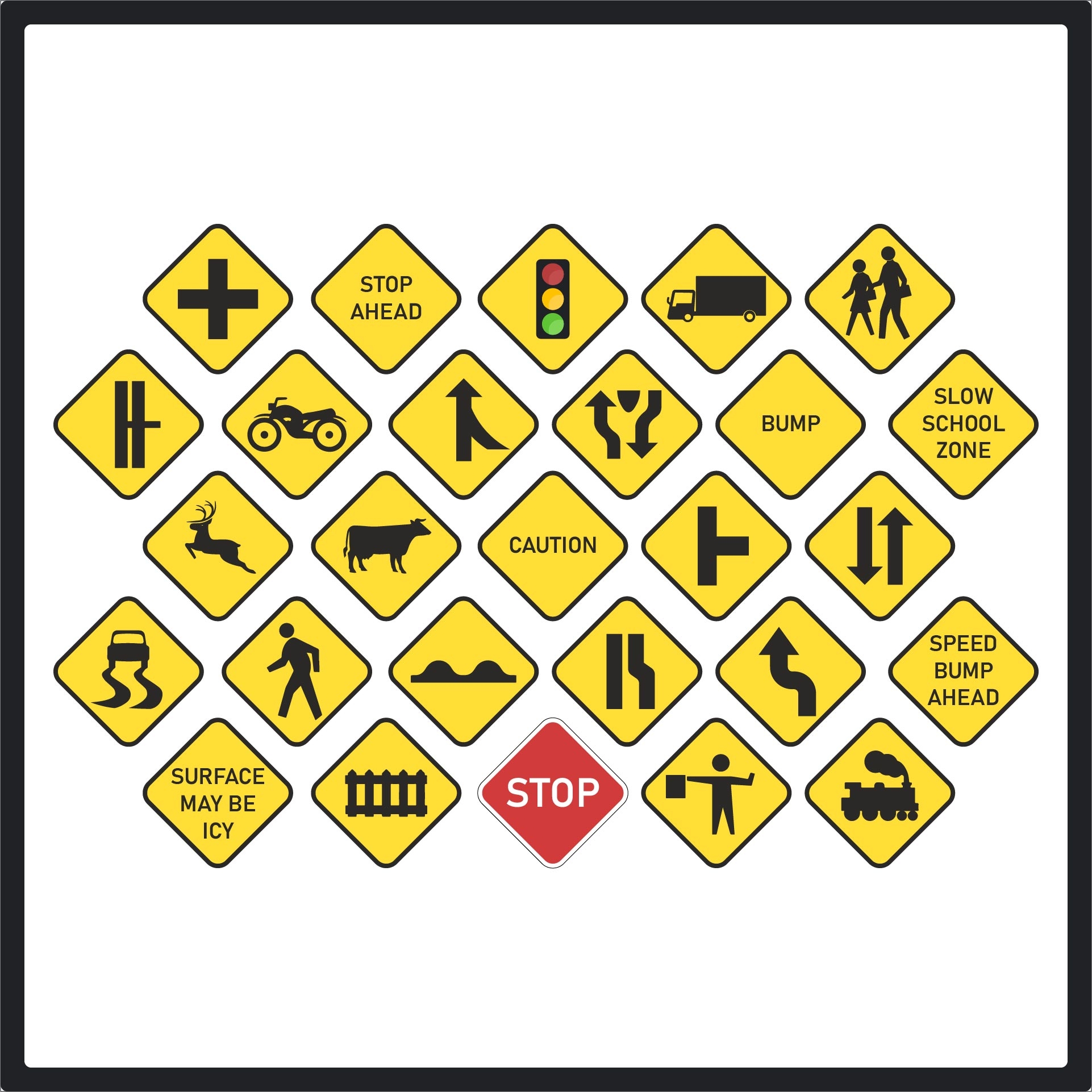 Road Sign Practice Test 10 Free PDF Printables Printablee
