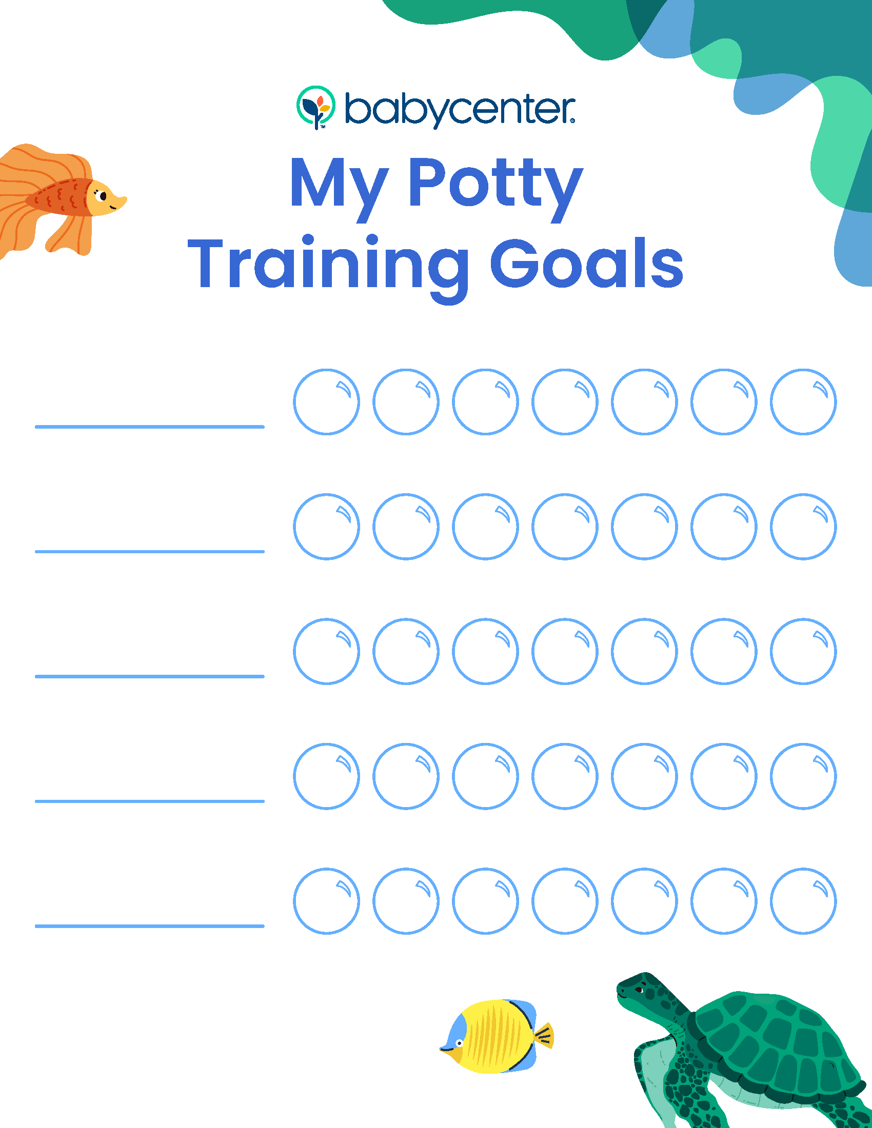 toilet training sticker chart printable