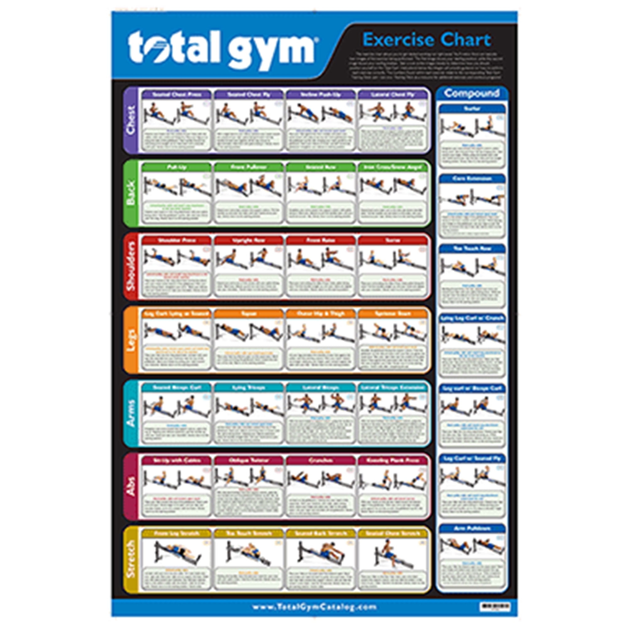 printable free multi gym exercises chart printable free multi gym exercises chart