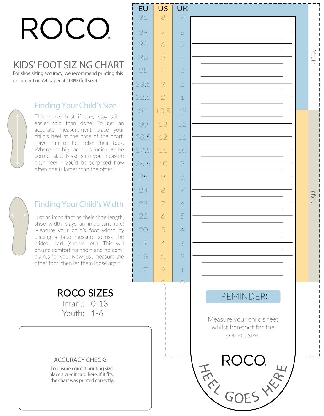 Women 039 s Foot Size Chart Printable Foot Shoe Size Chart Women To Kids Chart Women 039 s Printable